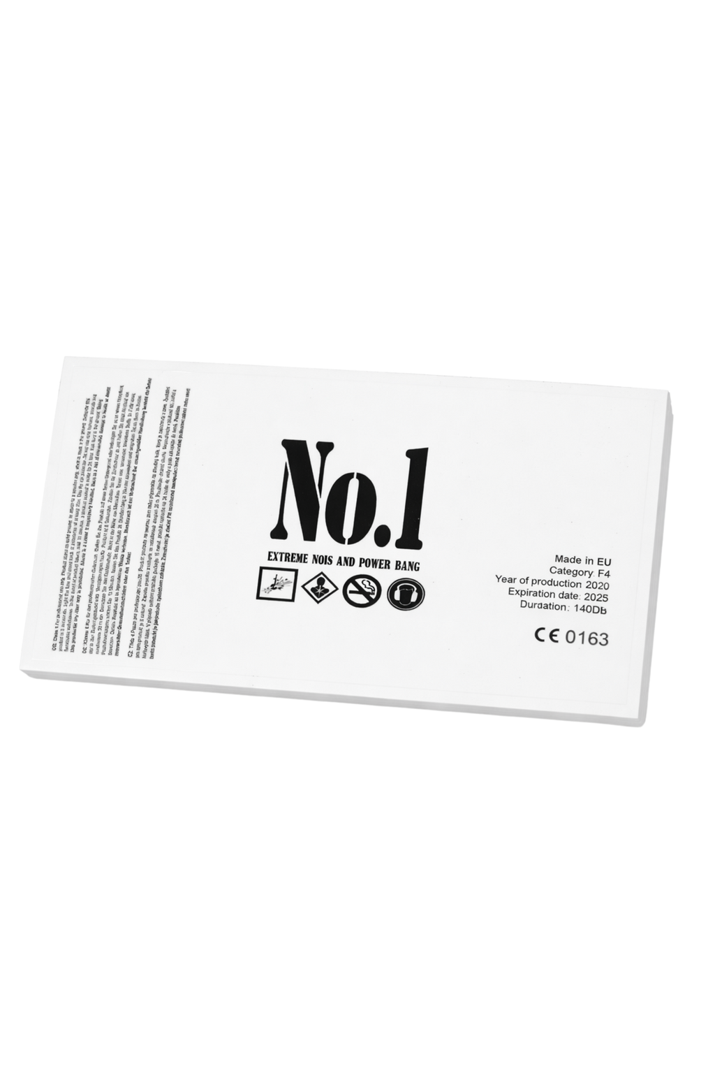 PyroBatzi® „SUPER NO. 1 “ Sticker (7x14cm)