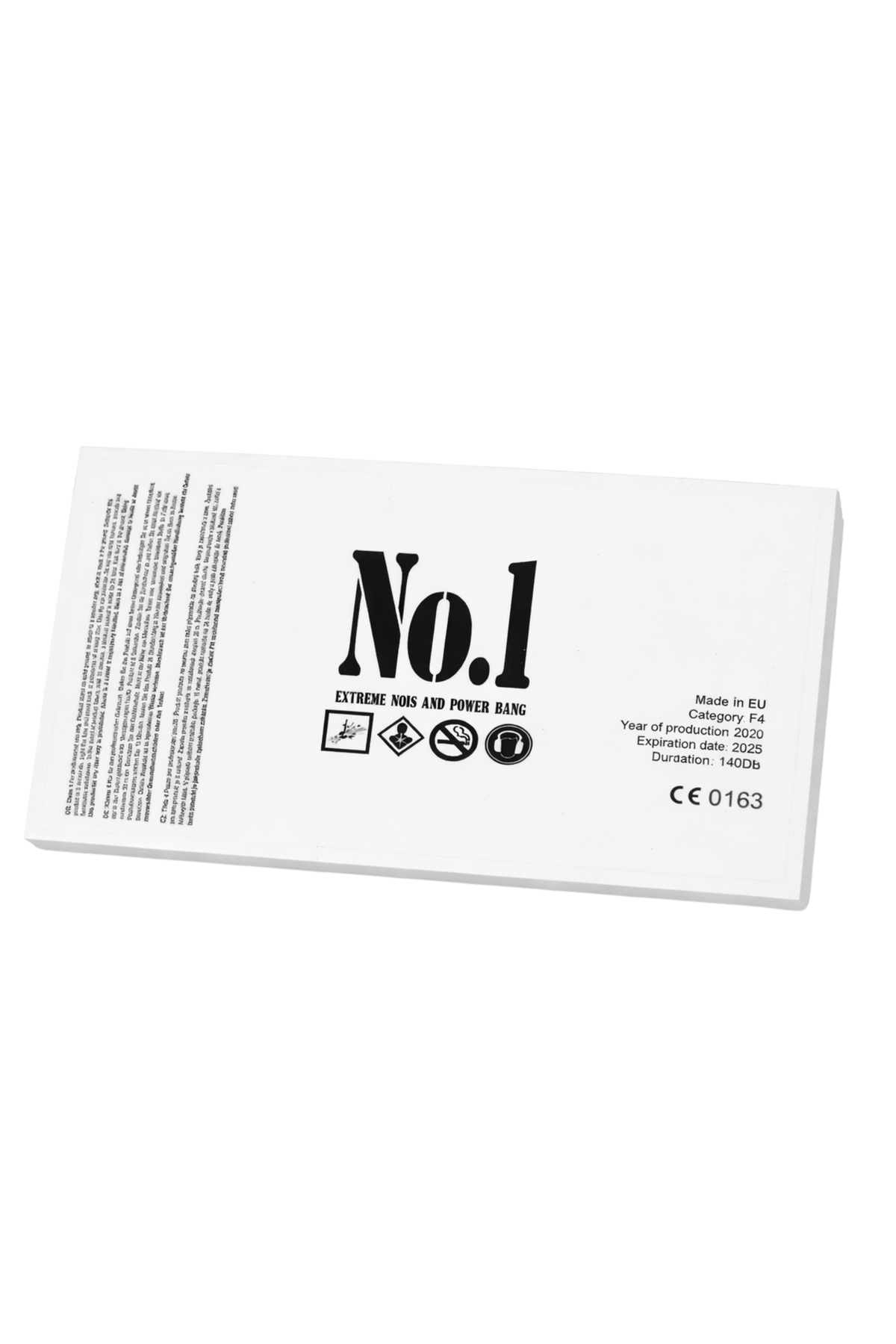 PyroBatzi® „SUPER NO. 1 “ Sticker (7x14cm)